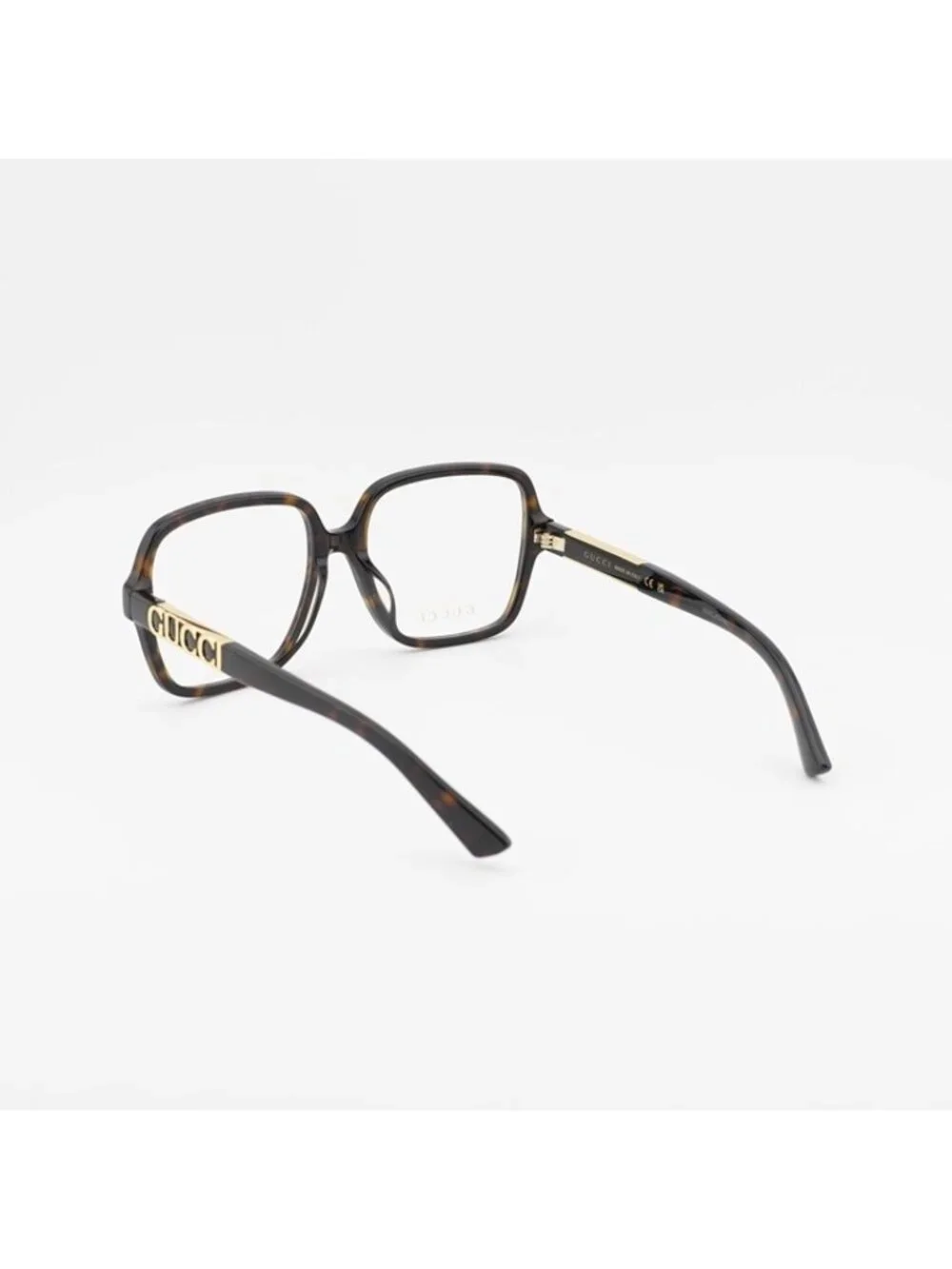 Gucci GG1193OA 002 Eyeglasses Havana 57mm Square Frame